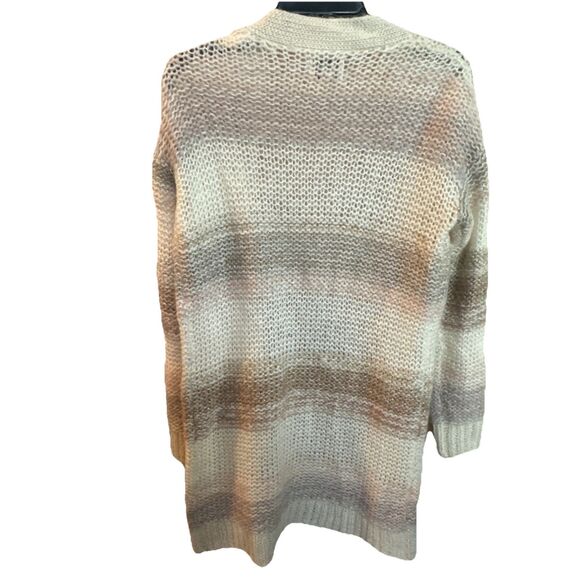 Numph Anthropologie Metallic Knit Woven Cardigan Sz XS MSRP $148 - Picture 4 of 10